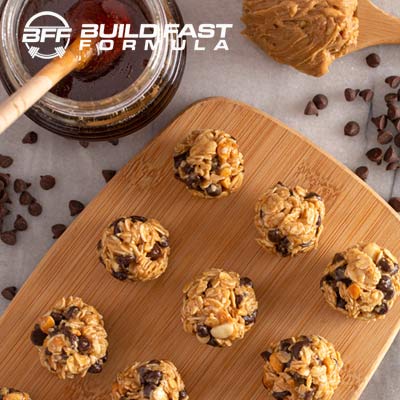 No-Bake Oatmeal Peanut Butter Protein Ball Recipe - BuildFastFormula